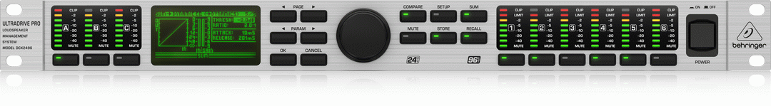 Behringer Ultradrive DCX2496LE Proces