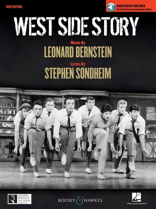 West Side Story Vocal Selections Songbook by Boosey & Hawkes - 80 Pages, Voice with Online Audio Access