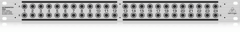 Behringer Ultrapatch PX3000 3-Mode Balanced Patchbay — view 3