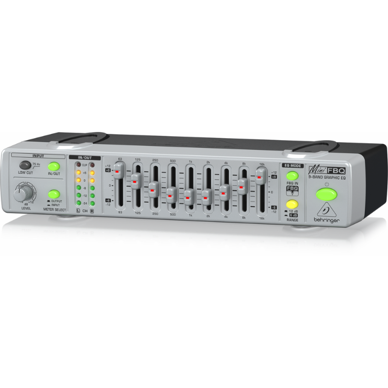 Behringer MinifBQ FBQ800 V2 9-Band Graphic Equalizer — view 4
