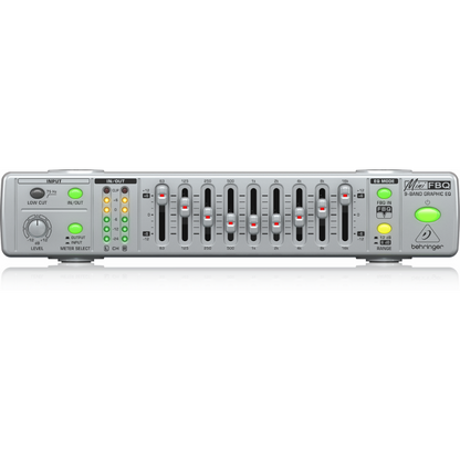 Behringer MinifBQ FBQ800 V2 9-Band Graphic Equalizer