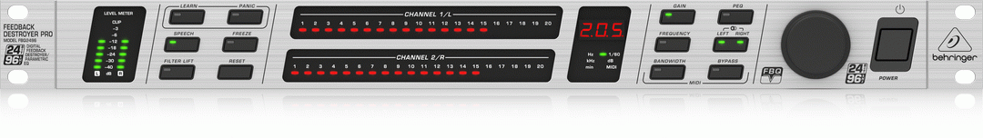Behringer FBQ2496 Feedback Destroyer Pro