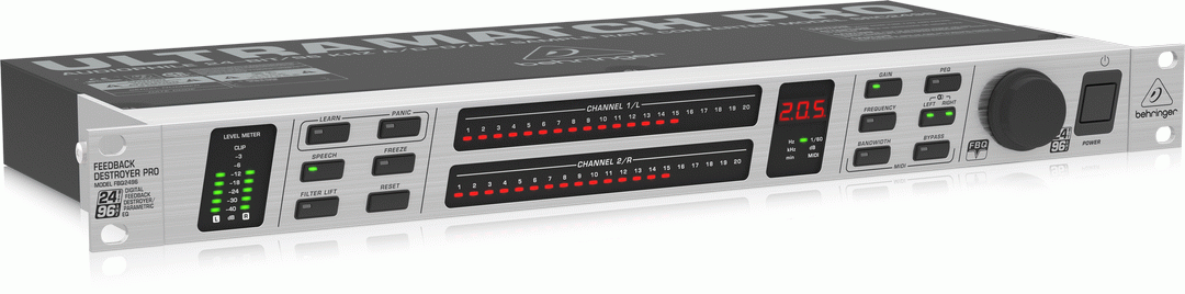 Behringer FBQ2496 Feedback Destroyer Pro — view 2