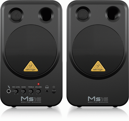 Behringer Ms16 Multimedia Speakers (Pair) — view 3