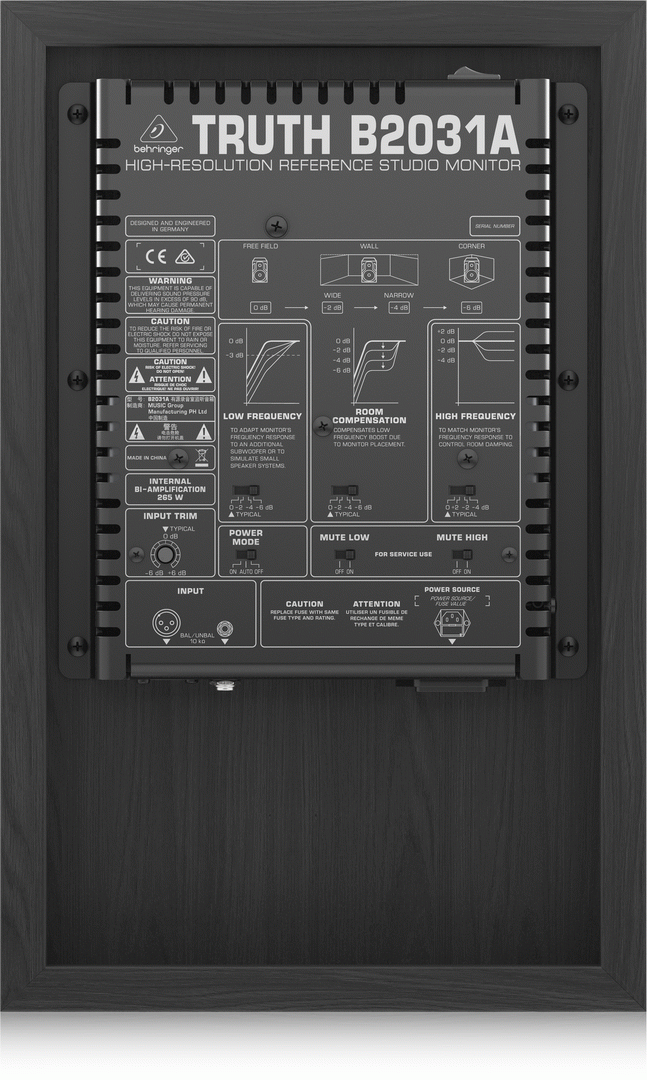 Behringer Truth B2031A Studio Monitor — view 3