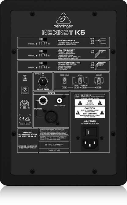 Behringer Nekkst K5 Studio Monitor — view 3