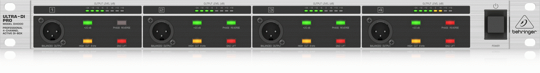 Behringer Ultra-Di Pro Di4000 V2 DI Box