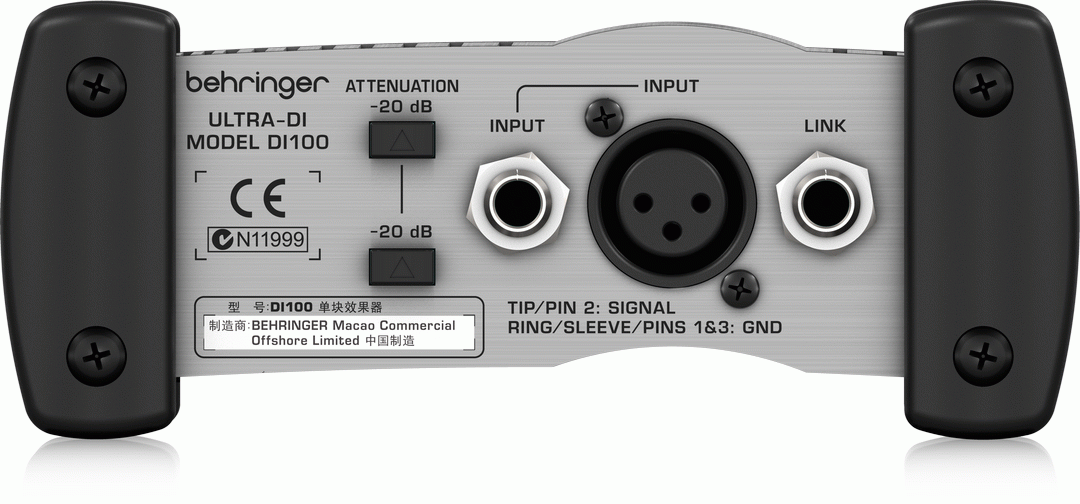 Behringer Ultra-Di Di100 DI Box — view 2