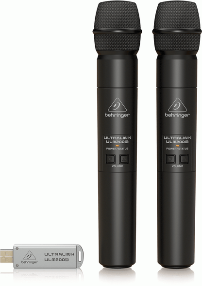 Behringer Ultralink ULM202USB 2.4G Dual Mics