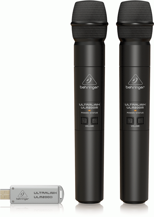 Behringer Ultralink ULM202USB 2.4G Dual Mics
