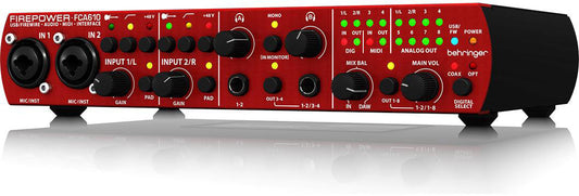 Behringer Firepower Fca610 Interface