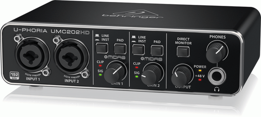 Behringer U-Phoria Umc202Hd Interface