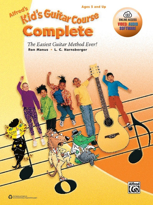 Alfred's Kid's Guitar Course Complete Book/Oa