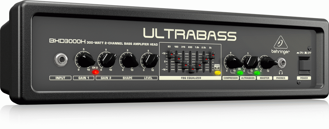 Behringer Ultrabass Bxd3000H Bass Head — view 2