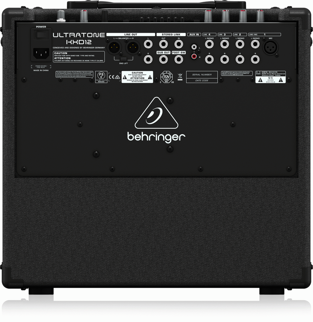 Behringer Ultratone Kxd12 Keyboard Amp — view 3