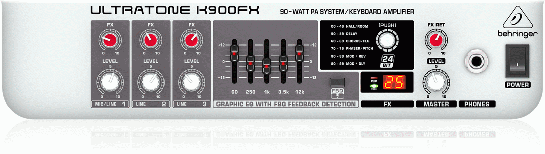Behringer Ultratone K900Fx Keyboard Amp — view 2