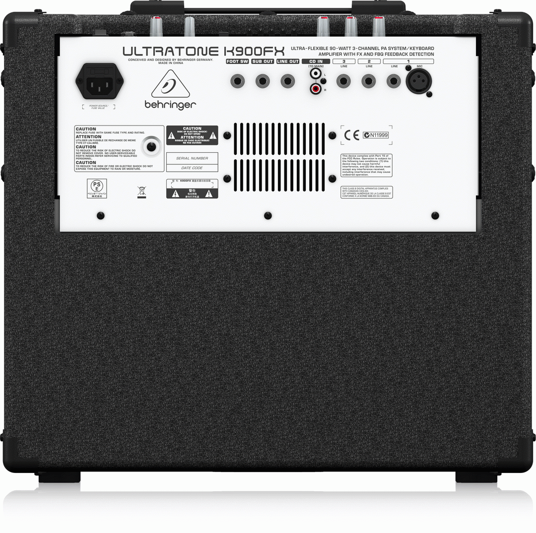 Behringer Ultratone K900Fx Keyboard Amp — view 3