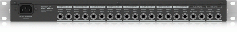 Behringer Powerplay Pro-8 Ha8000 V2 Amp — view 2