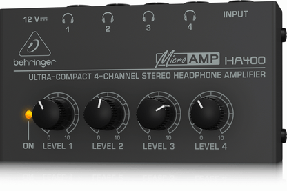 Behringer Microamp Ha400 Headphone Amp — view 2