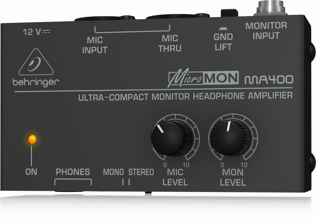 Behringer Micromon Ma400 Headphone Amp — view 3