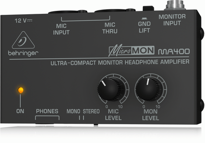 Behringer Micromon Ma400 Headphone Amp — view 3