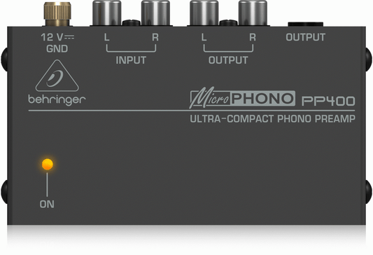 Behringer Microphono PP400 Phono Preamp