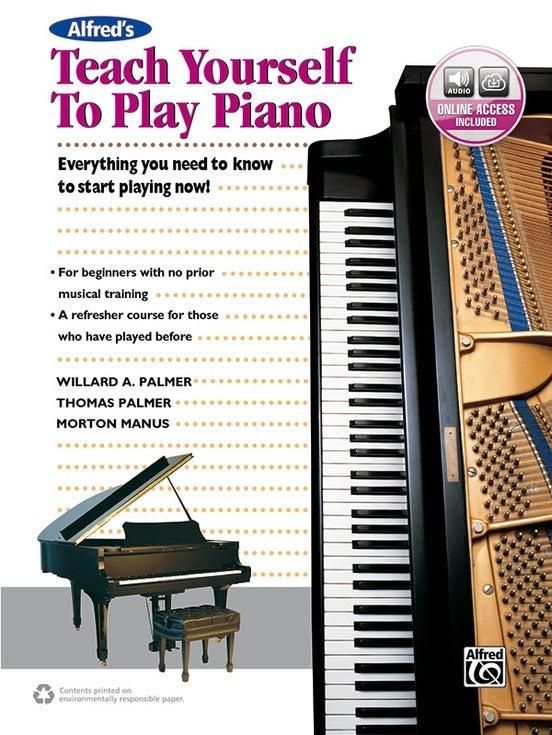 Alfred's Teach Yourself to Play Piano Book