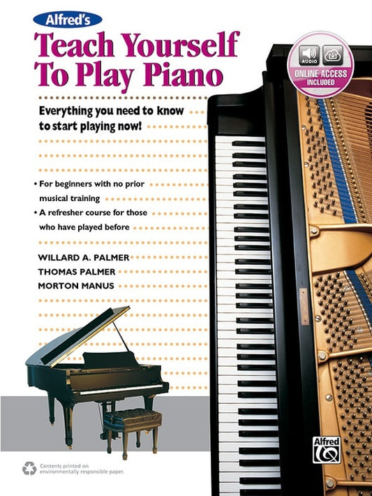 Alfred's Teach Yourself to Play Piano Book