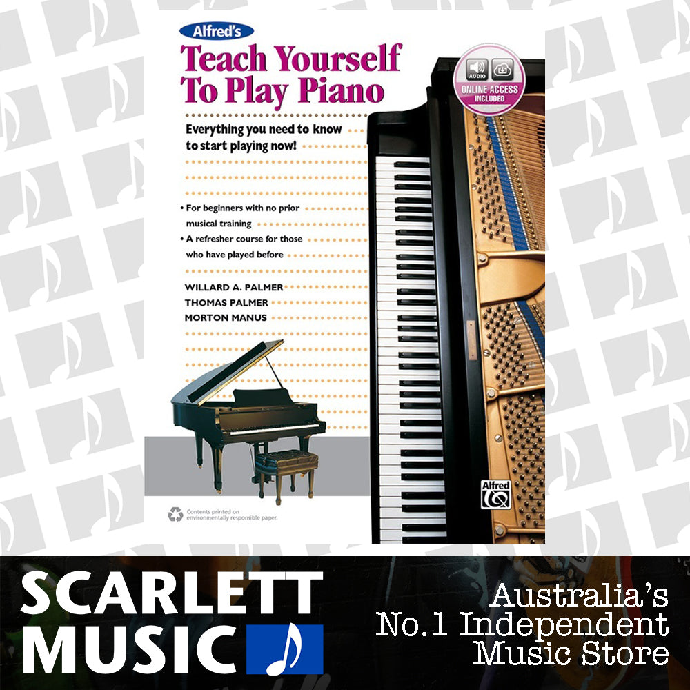 Alfred's Teach Yourself to Play Piano Book — view 2