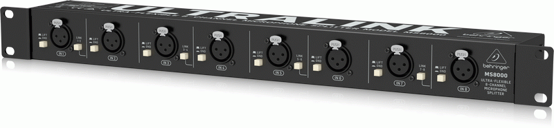 Behringer Ultralink MS8000 8-Channel Mic Splitter