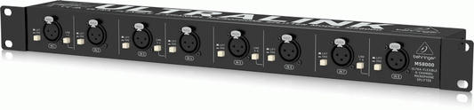 Behringer Ultralink MS8000 8-Channel Mic Splitter