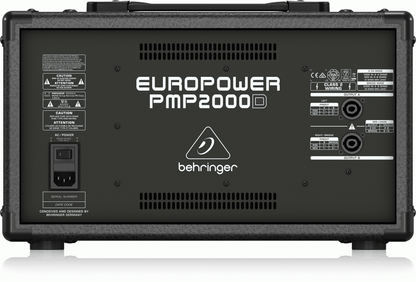 Behringer Europower Pmp2000D Pwred Mixer — view 3