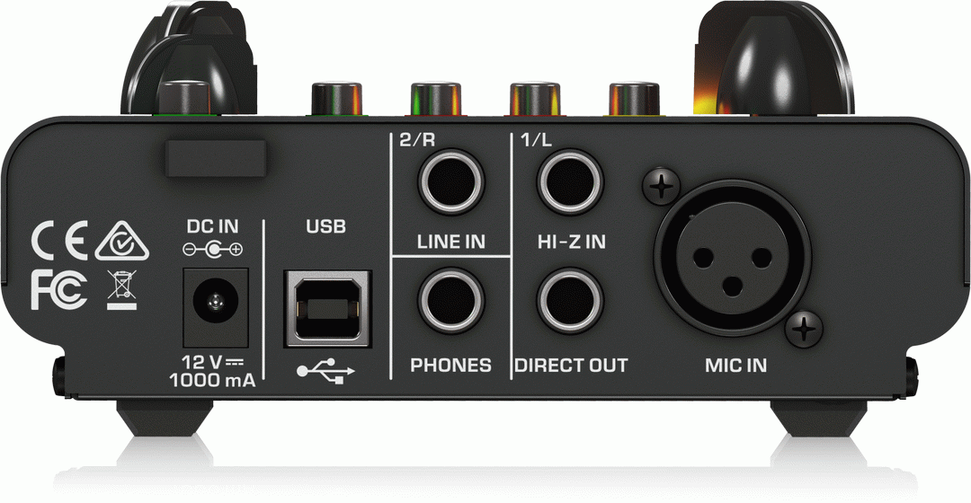 Behringer Tube Ultragain MIC500USB Preamp — view 3