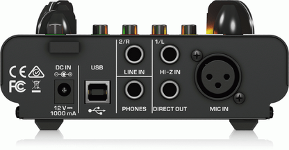 Behringer Tube Ultragain MIC500USB Preamp — view 3