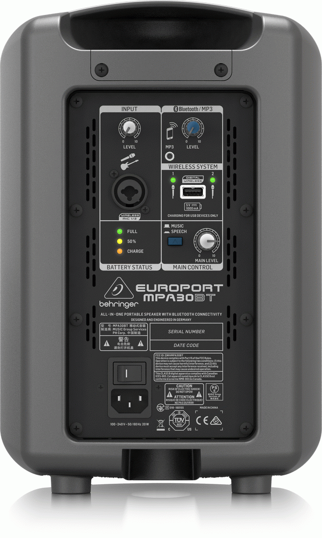 Behringer Europort MPA30BT — view 3