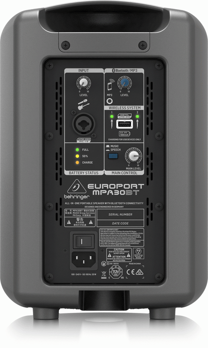 Behringer Europort MPA30BT — view 3