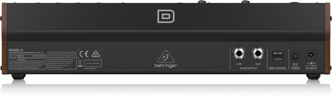 Behringer Model D Analog Synthesizer — view 3