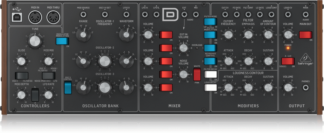 Behringer Model D Analog Synthesizer