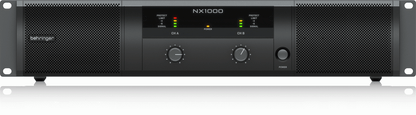 Behringer NX1000 Power Amplifier W/Smartsense