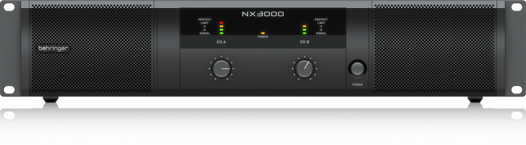 Behringer NX3000 Power Amplifier W/Smartsense