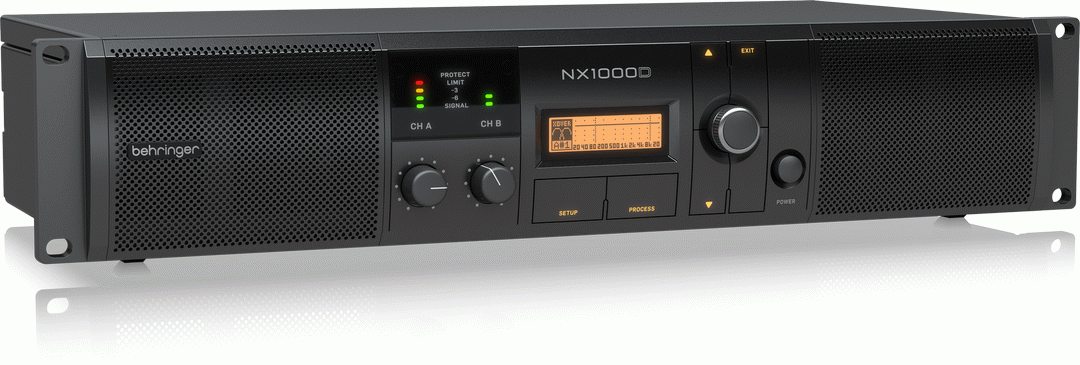 Behringer NX1000D Power Amplifier W/Smartsense — view 2
