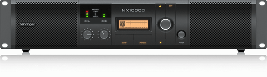 Behringer NX1000D Power Amplifier W/Smartsense