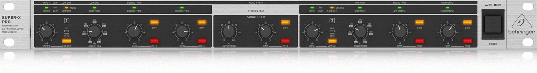 Behringer SUPER-X Pro CX2310 V2 Crossover