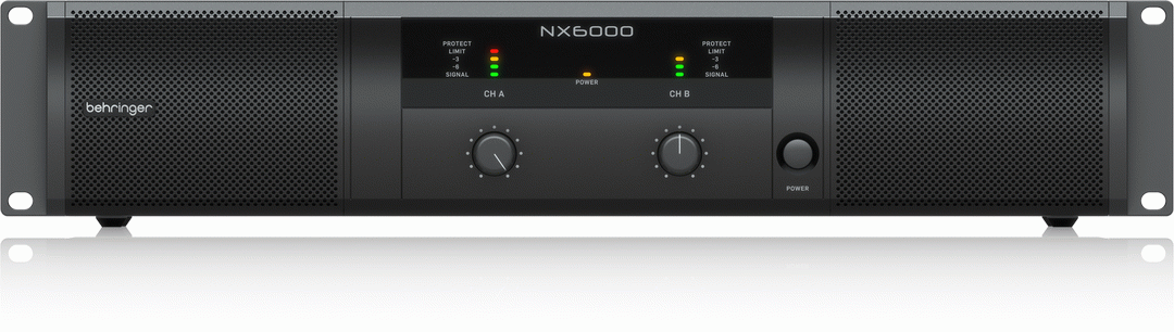 Behringer NX6000 Power Amplifier W/Smartsense