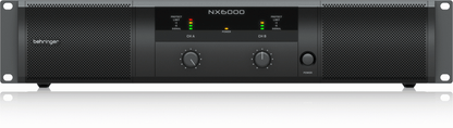 Behringer NX6000 Power Amplifier W/Smartsense