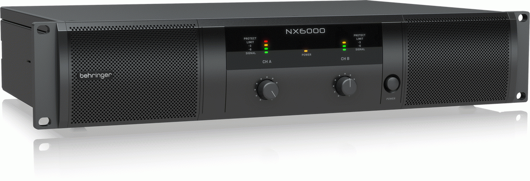 Behringer NX6000 Power Amplifier W/Smartsense — view 2