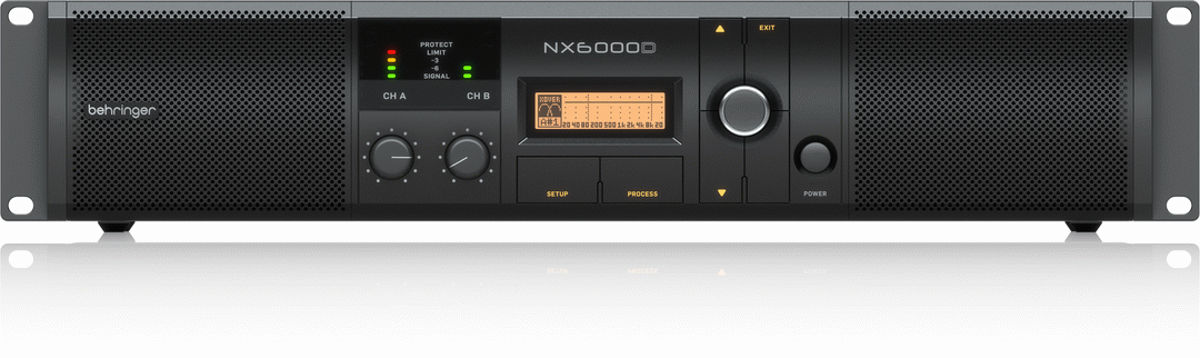 Behringer NX6000D Power Amplifier W/Smartsense