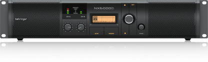 Behringer NX6000D Power Amplifier W/Smartsense