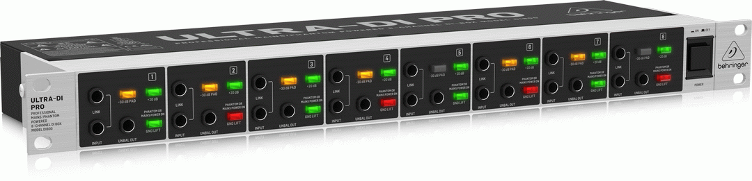 Behringer ULTRA-DI Pro DI800 V2 — view 2