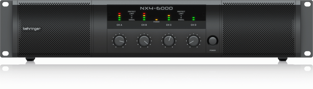 Behringer NX4-6000 Power Amplifier W/Smartsense